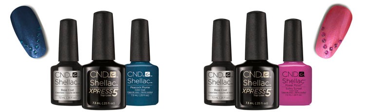 Nail Art CND Shellac Nail Art CND Shellac